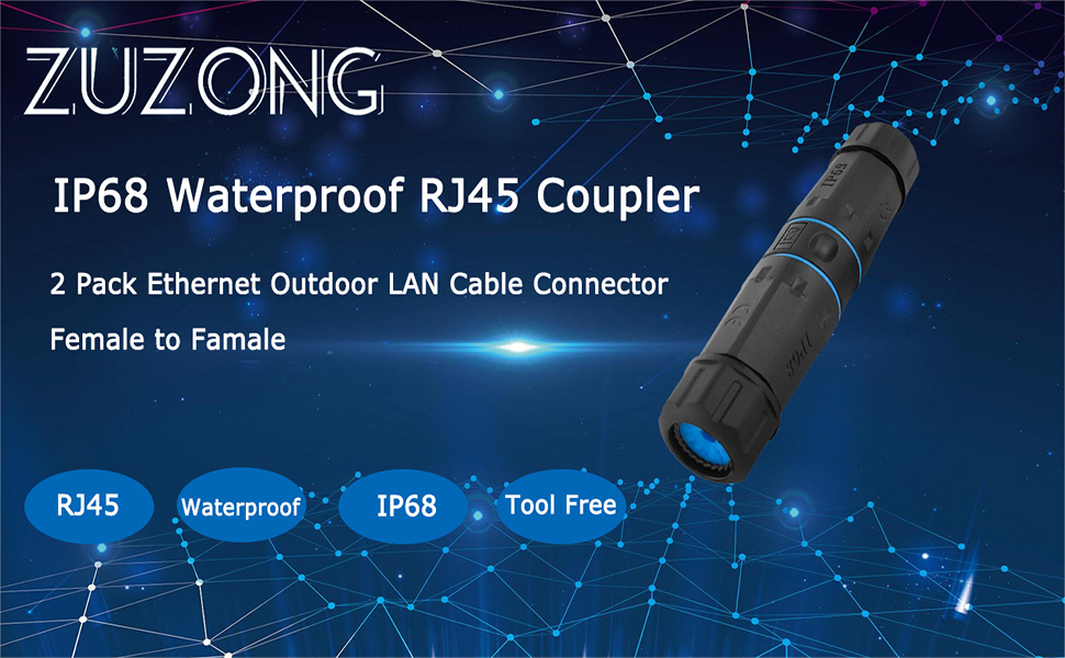 ip68 RJ45 COUPLER