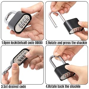 large combination lock lock outdoor outdoor padlock combination 2 pack combination lock
