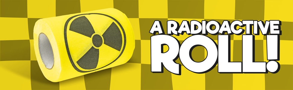 Fairly Odd Novelties Toxic Nuclear Novelty Toilet Paper