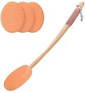 AmazerBath Lotion Applicator for Back, Feet, 4 Replaceable Pads with Long Handle, Back Sunscreen ...