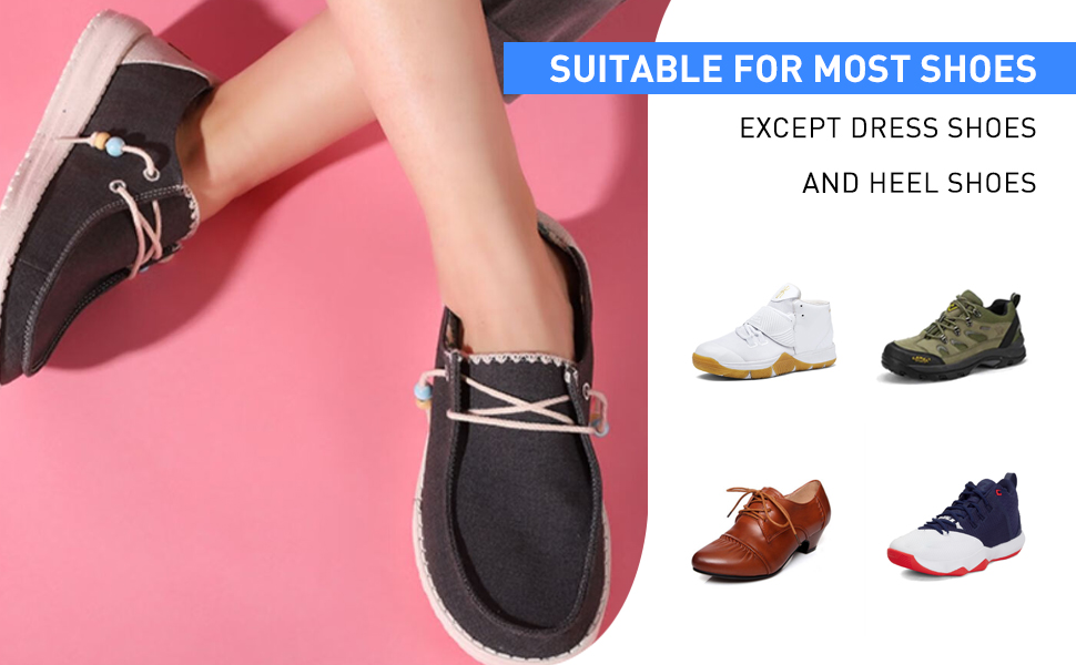 suitable for most shoes