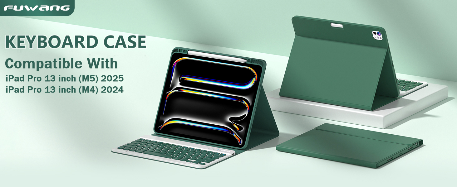ipad pro 13 inch case with keyboard ipad 13 pro case with keyboard ipad pro 13 inch case 2024