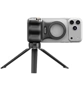 TELESIN Fun Shot Magnetic Phone Camera Grip + Aluminum Alloy Tripod Bundle Kit for iPhone & Andro...