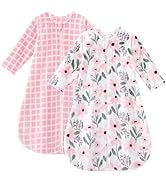 Yoofoss Baby Sleep Sack 0-6 Months, Long Sleeve Sleep Sack 1.5 Tog, Fleece Baby Wearable Blanket ...