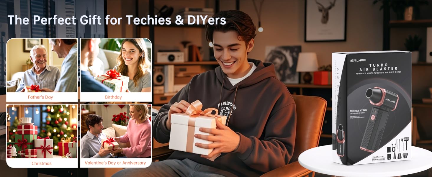 mini sopladora de aire