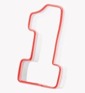 number cookie cutter