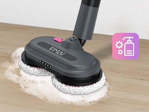 floor cleaner included electric spin cleaning machine