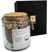 Bible Verse Jar -Inspirational Scripture Cards Prayer With Scriptures, Color Coded Prayer jar Chr...