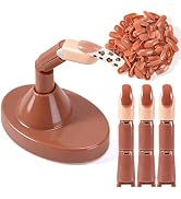Practice Finger for Acrylic Nails, 3PCS Adjustable Nail Practice Hand Finger with Base Stand and ...