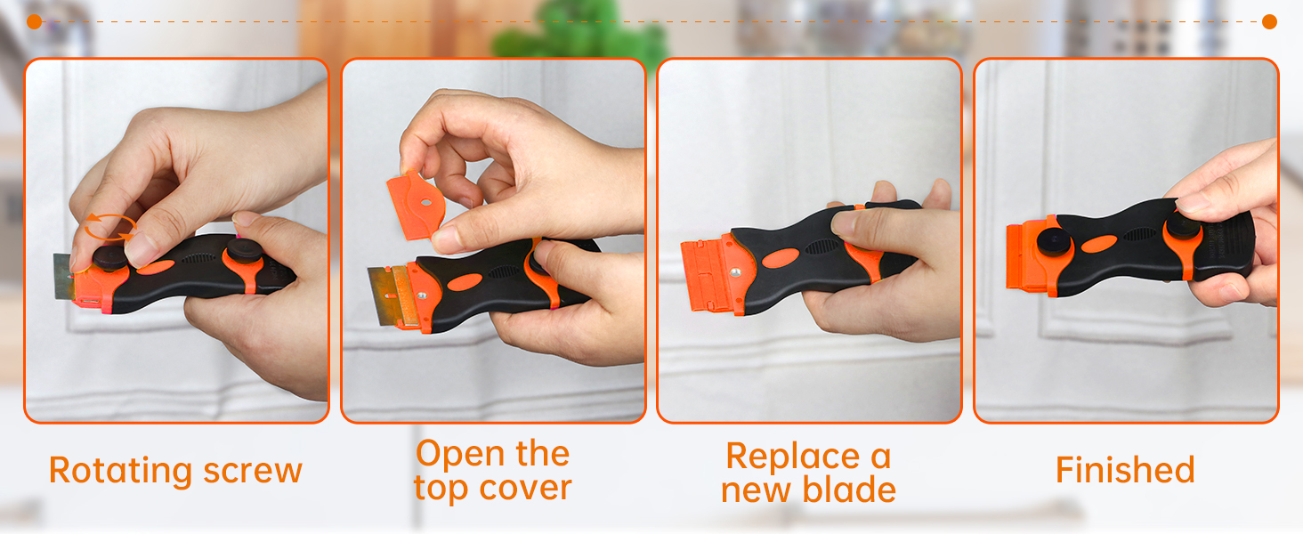 how to replace the blade