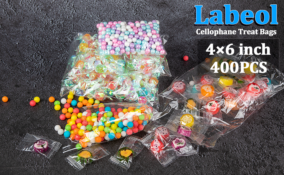 self sealing cellophane bags 4X6 clear plastic bags