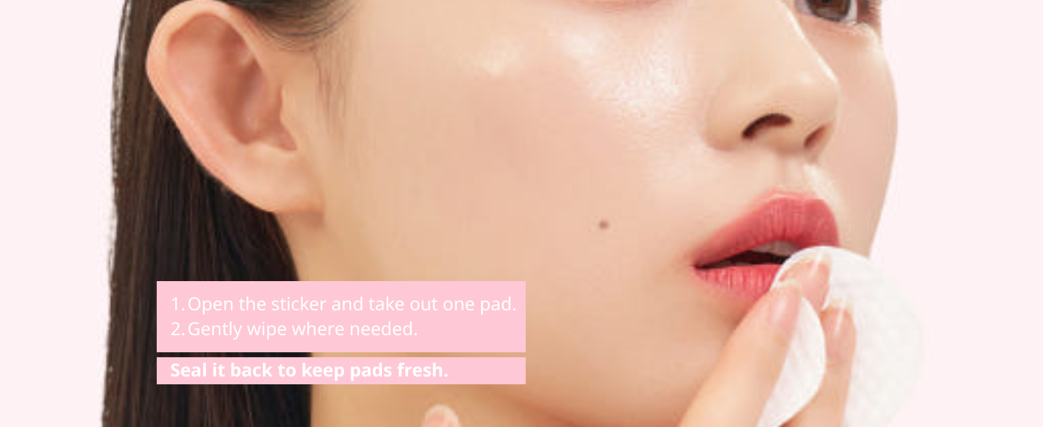EDITB joyfull heart all in one cleansing pad