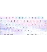 MOSISO Keyboard Cover Compatible with MacBook Air 13.6 inch M2 A2681 2022 & Compatible with MacBo...