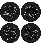4-Pack Drain Hair Catcher Durable Silicone Hair Stopper Shower Drain Covers Easy to Install and C...