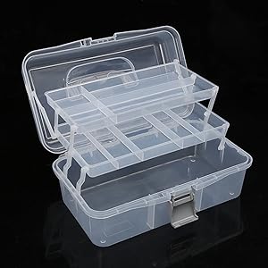 Plastic Craft Organizer Box