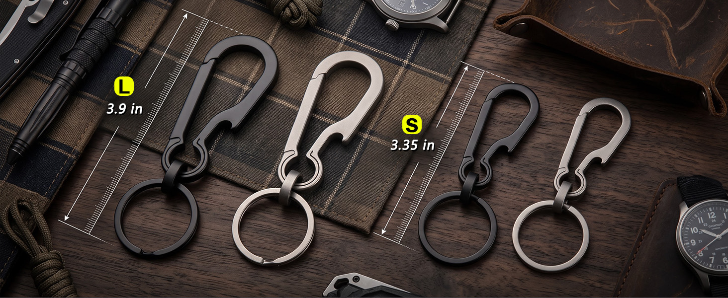 titanium keychain