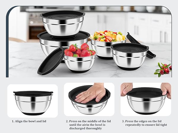 mixing bowls