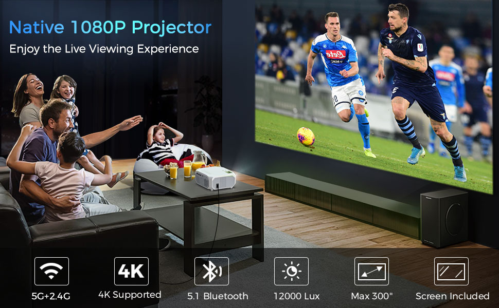 Native 1080P Projector