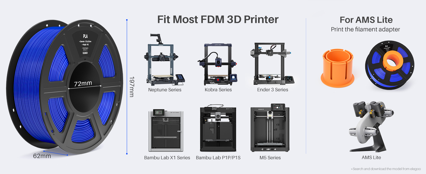 fit for fdm 3d printer