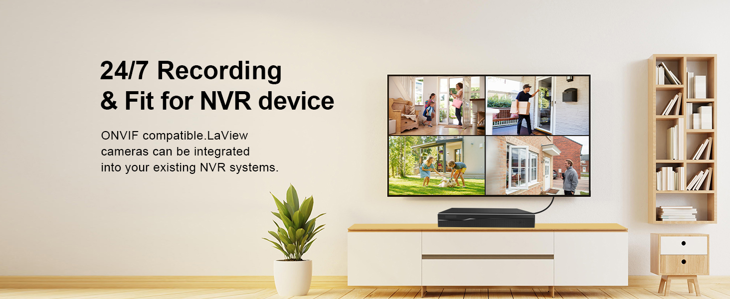 2K Outdoor WiFi BulletCam 5000mA Built-in Batt PowerOutage Human Detection Alexa SD Cloud ONVIF RTSP