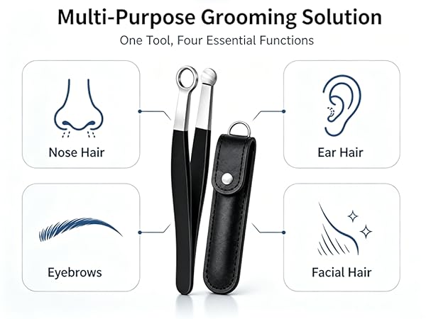 multi purpose nose hair trimmer