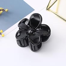 Flower Hair Claw Clips