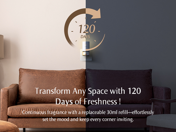 Transform Any Space with 120 Days of Freshness!