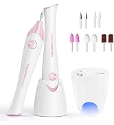 TOUCHBeauty Electric Nail File Drill with 5pcs Nail Bits for Natural Nails, Manicure Pedicure Set...