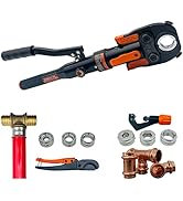 IBOSAD Copper Tube Fittings Hydraulic Pex Pipe Crimping Tools Press Crimper Pressing Pliers for C...