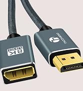 8K DisplayPort Extension Cable