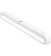 BLS T01L LED Closet Light, Super Bright 20 LED Under Cabinet Lighting Battery Powered/DC Input Wi...