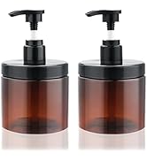Cosywell Pump Bottle Dispenser Shampoo and Conditioner Dispenser 2 Pack 16.9oz/500ml Wide Mouth H...