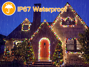 outdoor christmas tree lights