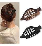 Canitor Flat Hair Clips for Women Flat Claw Clips for Thick Thin Hair Duckbill French Barrette Cl...
