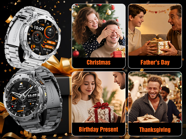 lige watch mens smartwatch men's sport watches heavy duty watches for men