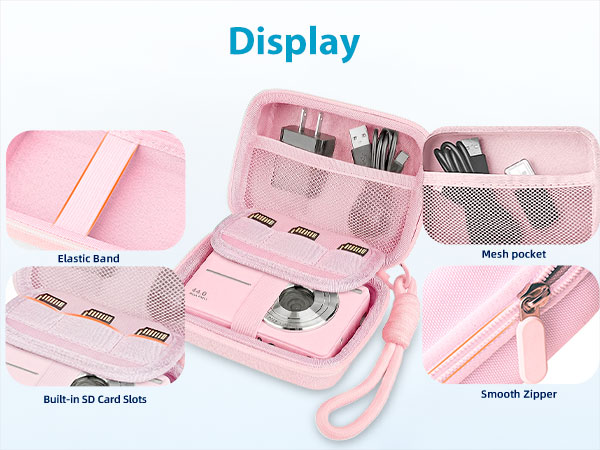 digital camera case pink 5