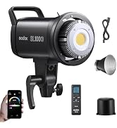 Godox SL100D Video Light Daylight 100W with RC-A6 Remote 5600K 32100 Lux CRI 96+ TLCI 97+ 8 Light...