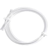 Quickun Industrial Grade Plastic PVC Vinyl Tubing, 1/4" ID x 5/16" OD Clear Tube BPA Free Heavy D...