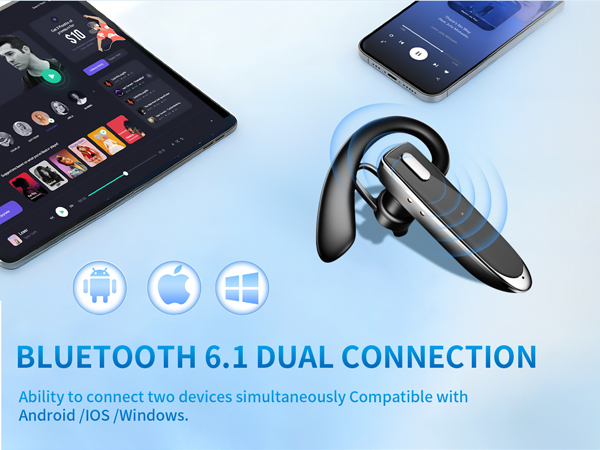 Bluetooth Headset with USB Dongle