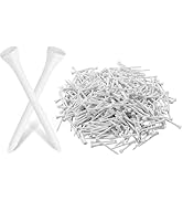 weyleity Bamboo Golf Tees 1000/500 PCS 2-3/4 inch Length | Professional Natural Bamboo Golf Tees,...