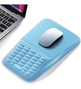 Vaydeer Ergonomic Mouse Pad with Wrist Rest – Memory Foam Mouse Pad with Wrist Support & Massage ...