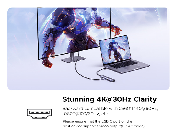 usb-c hub multiport adapter sd tf card reader 100W pd samsung galaxy S23 ultra mac mini 2023