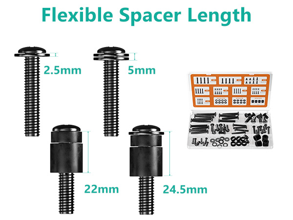 tv wall mount screws kit