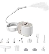 Newbealer Heavy-Duty Steam Cleaner for Home, Stainless Steel Boiler, 12-Piece Accessory Kit, Max ...