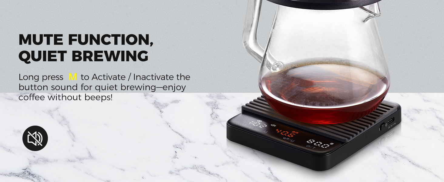 Coffee scale espresso scale with timer mini coffee scale with timer digital coffee bean scale