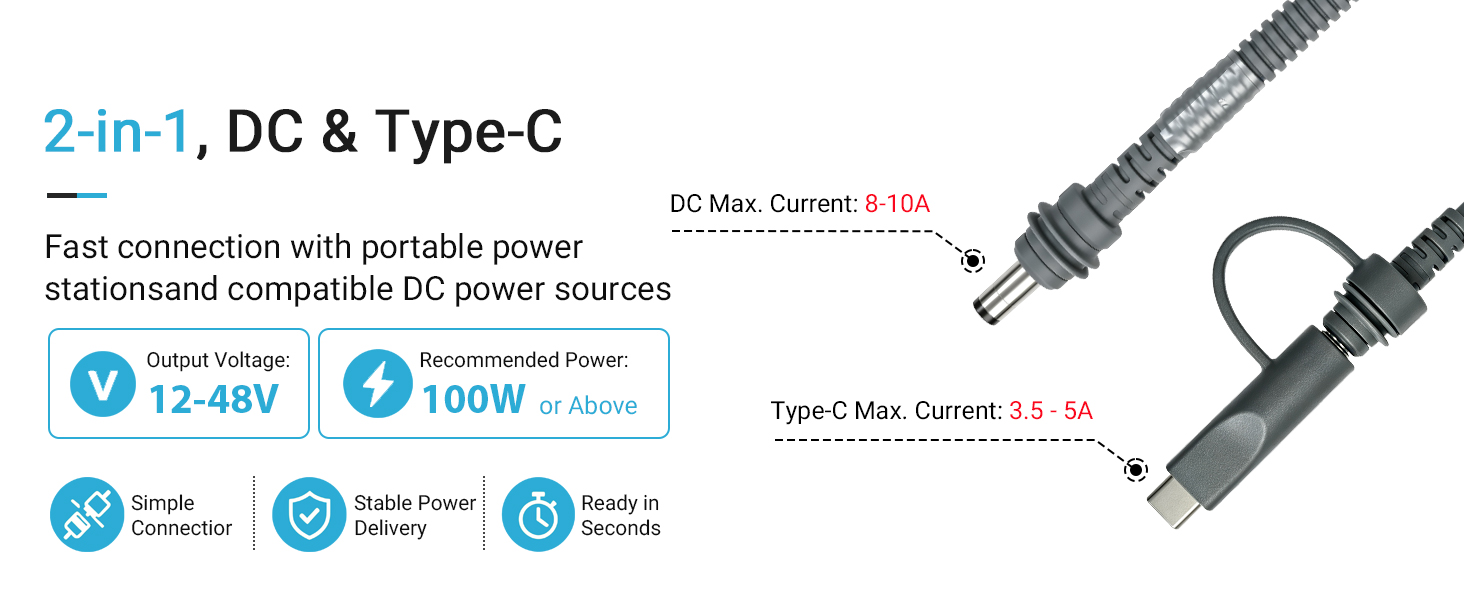 starlink mini dc power cable