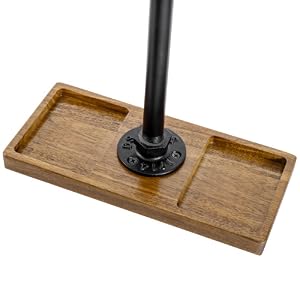 tabletop T-Bar Over Ear Headphones Holder with Accessories Tray