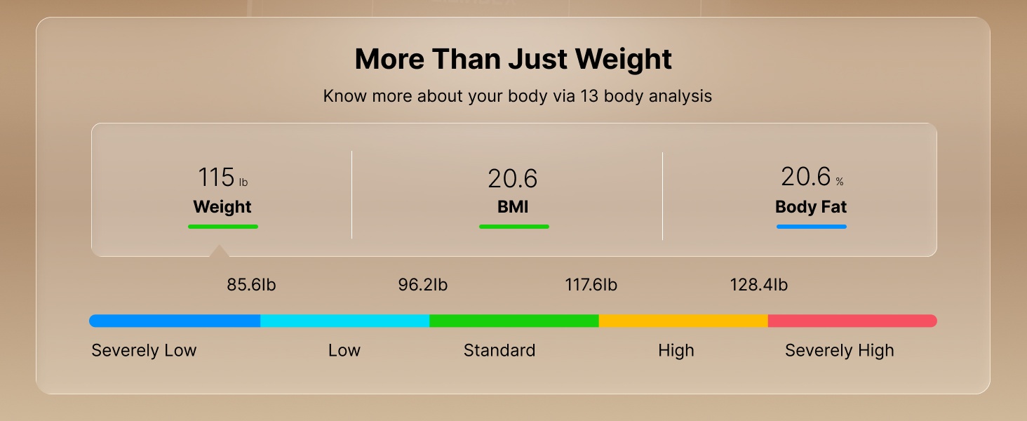 smart scale for body weight