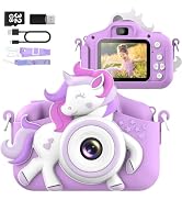 Kids Camera for 3-8 Years Old Toddlers Childrens Boys Girls Selfie Camera 20 MP HD 1080P IPS Scre...