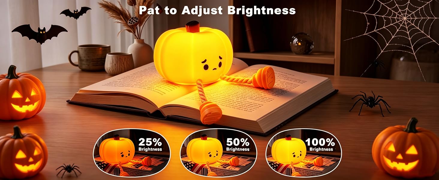 tap night light : 3-Level Dimmable Brightness